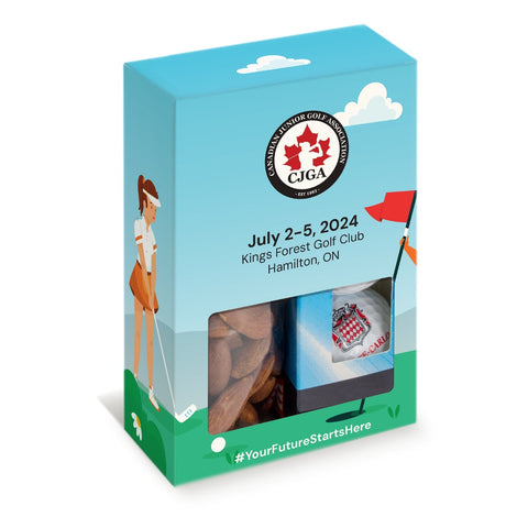 C383 - 3pc Golf Ball Snack Box